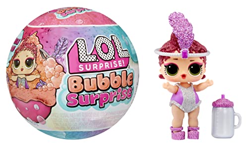 LOL Surprise Bubble Surprise Poupées - Assortiment Aléatoire - Poupée, Surprises, Accessoires, Déballage Bubble Surprise et Réaction Mousse Pailletée - Idéal à partir de 4 Ans et Plus