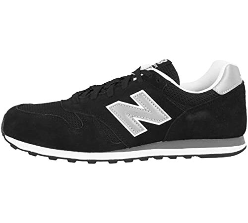 New Balance 373 Core, Baskets Homme - Noir - 42.5 EU