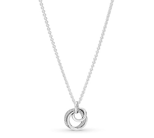 Pandora 391455C01-60 Collier avec pendentif Circles