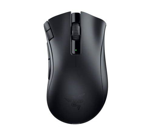 Razer DeathAdder V2 X Hyperspeed - Souris Gaming ergonomique sans fil pour PC / Mac (Commutateurs mécaniques, technologie sans fil Hyperspeed, capteur optique) Noir