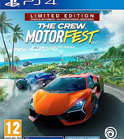 THE CREW MOTORFEST EDITION LIMITED PS4