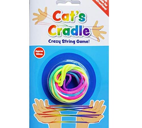 CRADLERZ PMS - Ficelle Magique Cats Cradles,, String Art (Fluo Multicolore)