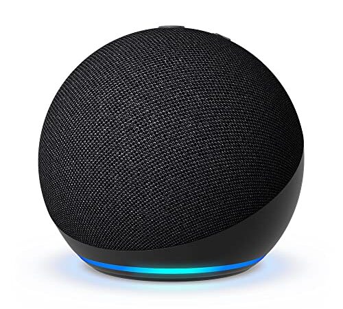 Echo Dot (5e génération, modèle 2022) | Enceinte connectée Bluetooth et Wi-Fi au son puissant encore plus imposant, avec Alexa | Anthracite