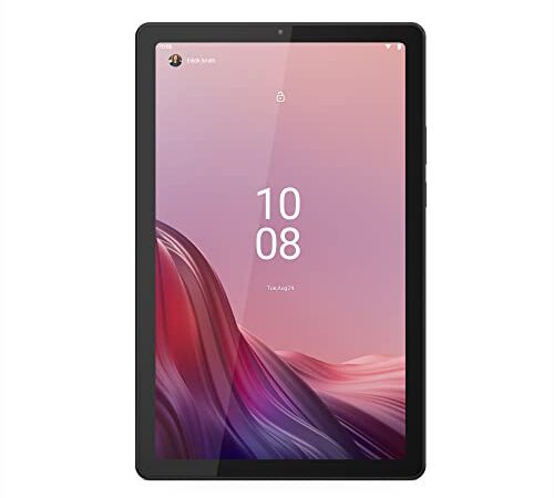 Lenovo Tab M9 - Tablette Tactile 9'' HD (MediaTek Helio G80, 8Coeurs, 3 Go de RAM, 32Go eMMC, Android 12, WiFi+Bluetooth) Étui Transparent - Gris