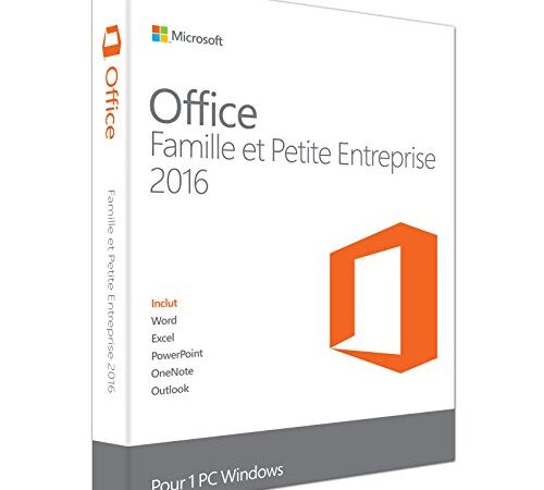 Microsoft Office Famille et Petite Entreprise 2016 | PC | Box