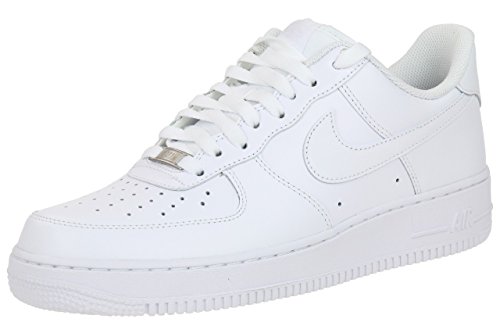 Nike Air Force 1 '07, Baskets mode homme, Blanc (White 111) 42 EU