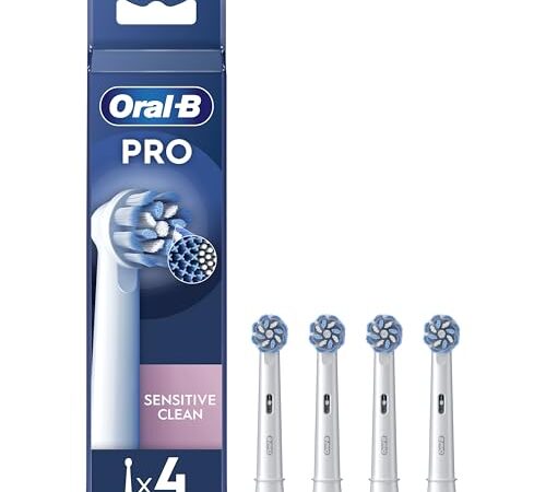 Oral-B Pro Sensitive Clean Brossettes pour Brosse à dents électriques, Pack De 4 Unités