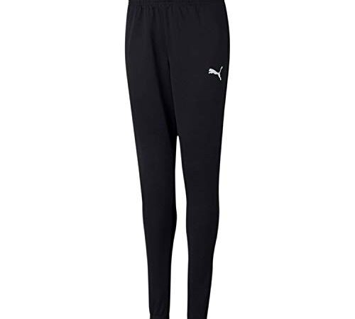 PUMA Mixte Pantalon De Jogging, Noir (Black White), M