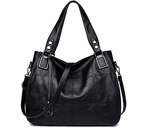 Sacmill sacs à main en cuir pour femmes grande capacité top Handle Messenger Sling sac à bandoulière unique pour les filles