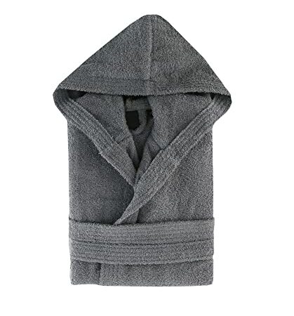 Top Towels - Peignoir unisexe - Peignoir de douche pour homme ou femme - Peignoir à capuche - 100% coton - 500 g/m² - Peignoir en tissu éponge