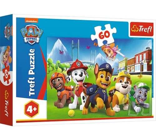 Trefl Enfants à partir de 4 Ans Puzzle, 17375, Paw Patrol sur Une clairière Viacom Paw Patrol