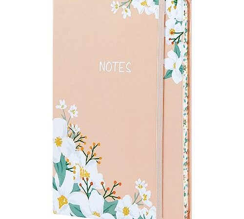 MGGAO Journal ligné pour femme, carnet d'écriture avec 160 pages lignées/lignées, journal à couverture rigide pour l'école, le travail, journal en cuir A5 pour filles Carnet